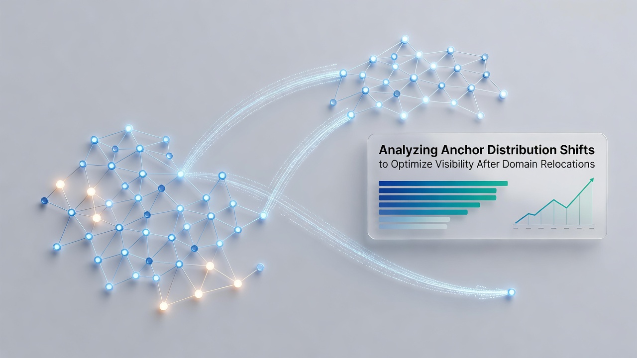 Analyzing Anchor Distribution Shifts to Optimize Visibility After Domain Relocations