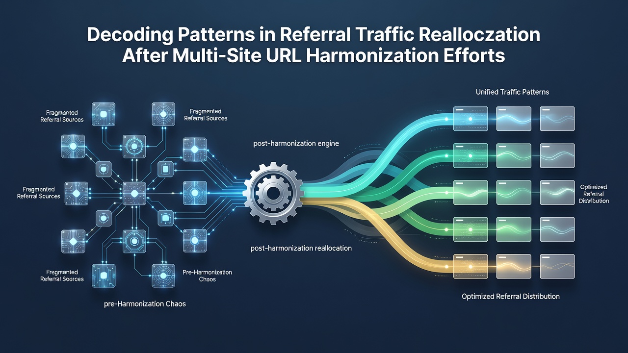Decoding Patterns in Referral Traffic Reallocation After Multi-Site URL Harmonization Efforts
