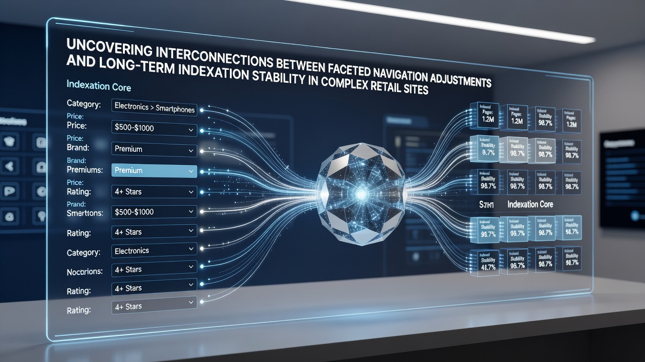 Uncovering Interconnections Between Faceted Navigation Adjustments and Long-Term Indexation Stability in Complex Retail Sites